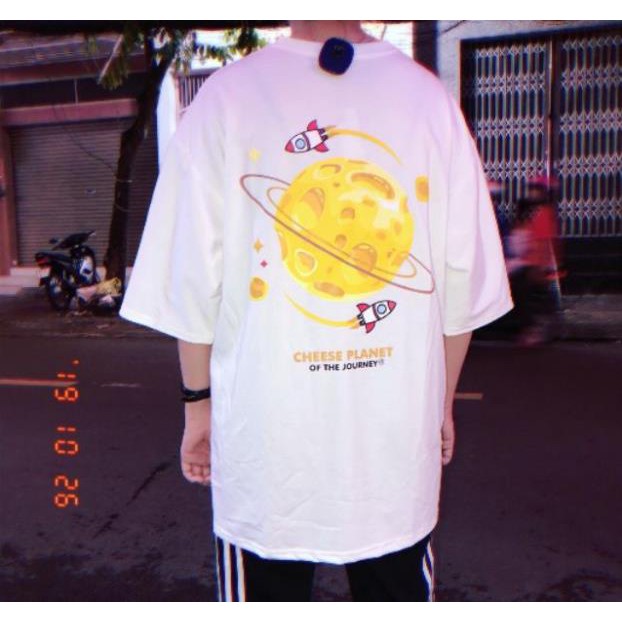 [S02][HÌNH THẬT] Áo thun nữ nam unisex căp đôi áo phông nữ tay lỡ  Journey Cheese bao đẹp ngộ nghĩnh-BT012
 | BigBuy360 - bigbuy360.vn