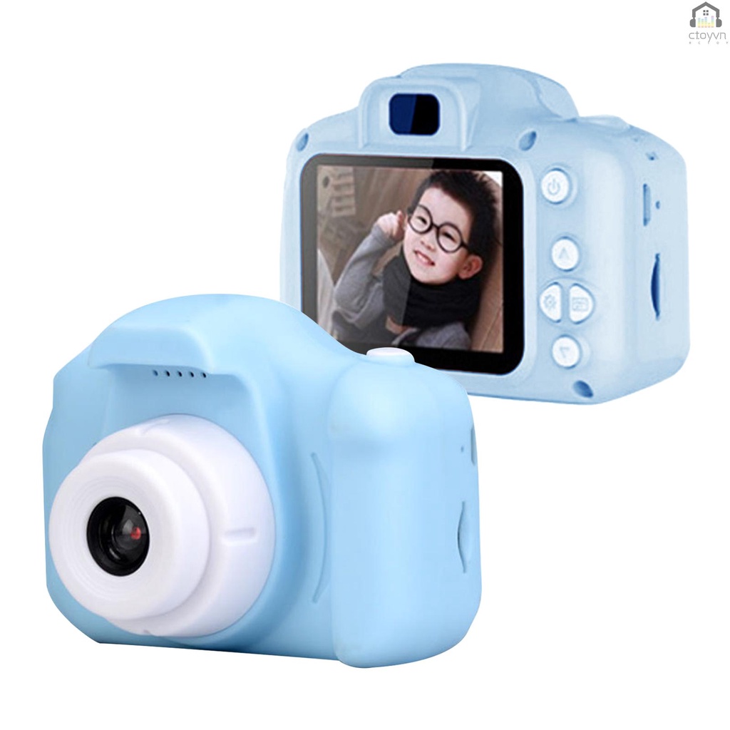 Camera kỹ thuật số mini độ phân giải cao 720P với 8 Mega Pixels 2 Inch màn hình lớn IPS cho bé
 | BigBuy360 - bigbuy360.vn