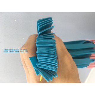 5 bộ dây ná cao su dẹt 0.8 - 0.9 mm có buộc da ( xanh lục )