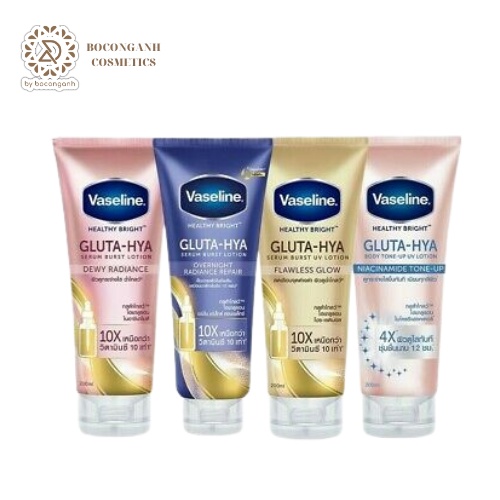 DƯỠNG THỂ TRĂNG DA VASELINE  GLUTA 10X 330ML