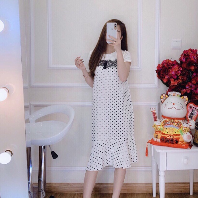 Váy suông bầu