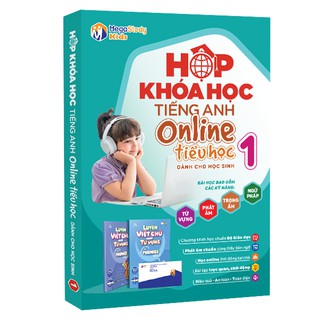 Hộp Khóa Học Tiếng Anh Online Chuẩn Sách Giáo Khoa Tại Nhà Megastudy Lớp 1 (Tặng Kèm 2 Vở Luyện Viết)