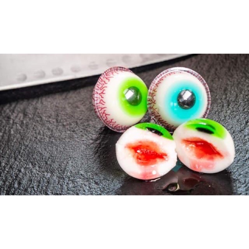 Kẹo dẻo Trolli Pop eye con mắt/ Planet Gummi/ Pizza Trolli