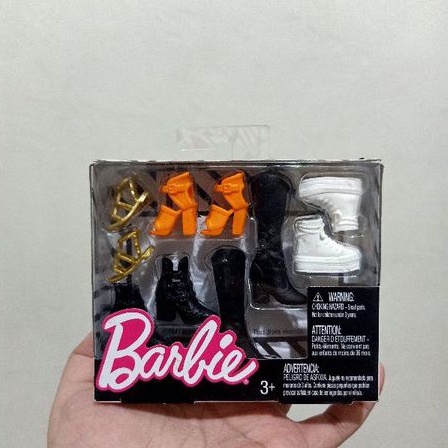 Set 5 đôi giày búp bê barbie xinh xắn