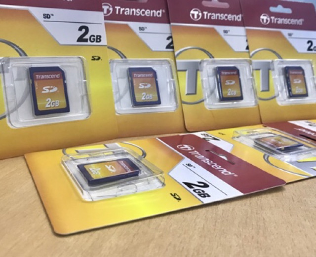 Thẻ nhớ máy ảnh SD 2GB Transcend , Chính hãng , Bảo hành 60 tháng