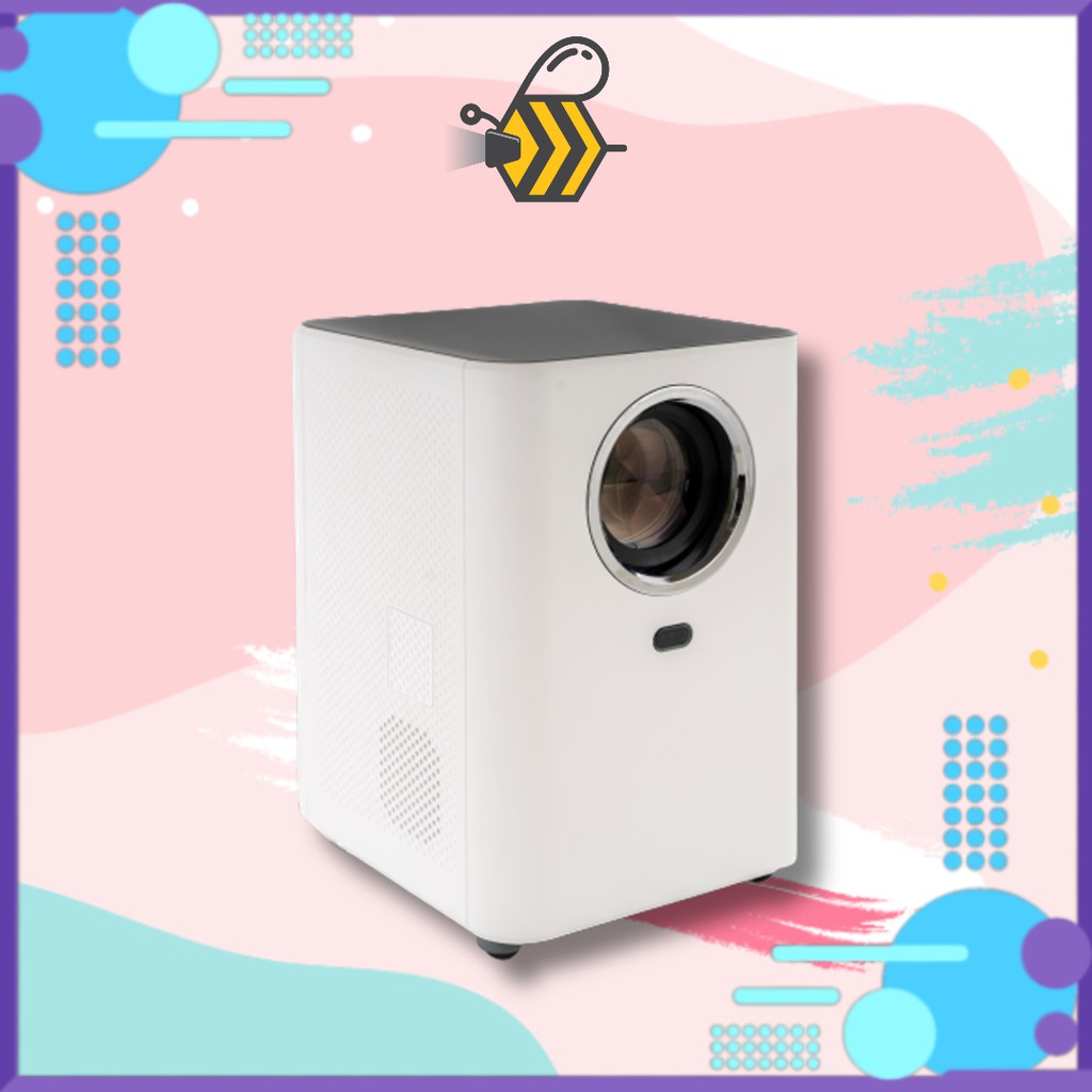 Máy Chiếu Mini Beecube Xtreme Full HD 1080P - Máy Chiếu Du Lịch Gia Đình 4k Tích Hợp Wifi - Bluetooth