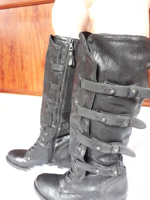 Bốt da thật size 38