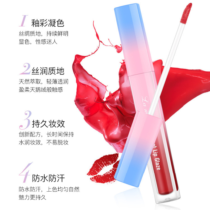 [Hàng mới về] Son bóng chuyển màu dưỡng ẩm lâu trôi cho nữ | BigBuy360 - bigbuy360.vn