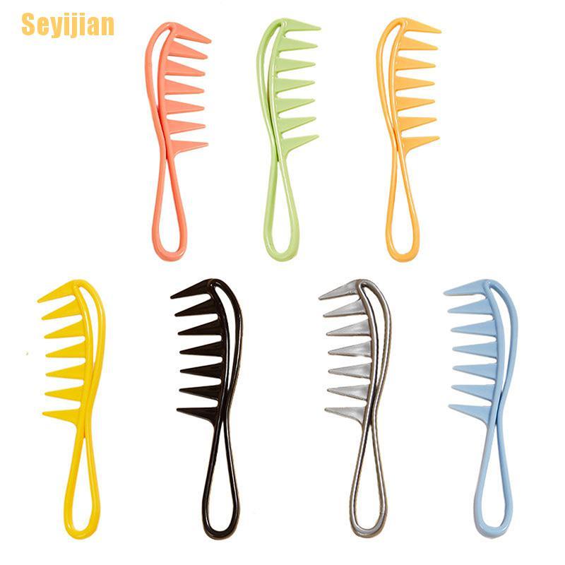 Lược Nhựa Chải Tóc Xoăn Hình Cá Mập Chuyên Dụng Cho Salon