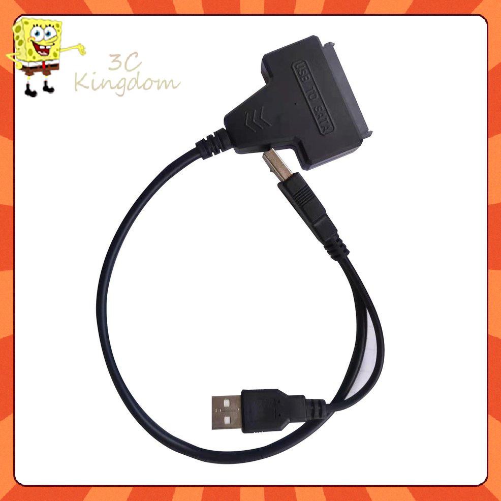 Dây Cáp Chuyển Đổi Usb 2.0 Sang Sata 22pin Cho Ổ Cứng Hdd 2.5inch