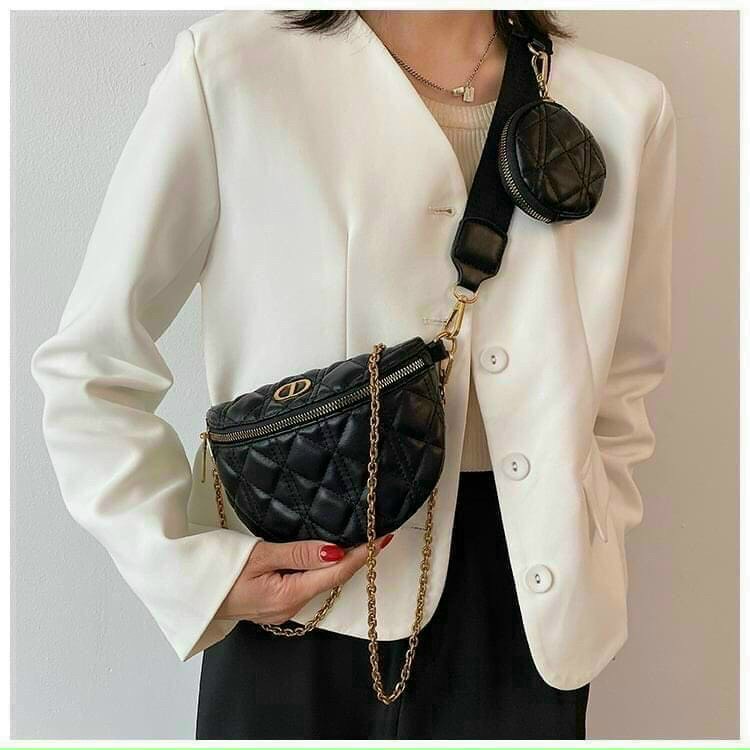 Túi xách bao tử đeo chéo nữ thời trang giá rẻ đẹp đi chơi phong cách hàn quốc dễ thương cute DC142