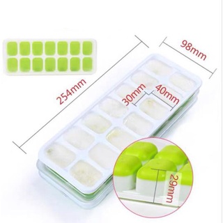 Khay làm đá silicon có nắp đậy