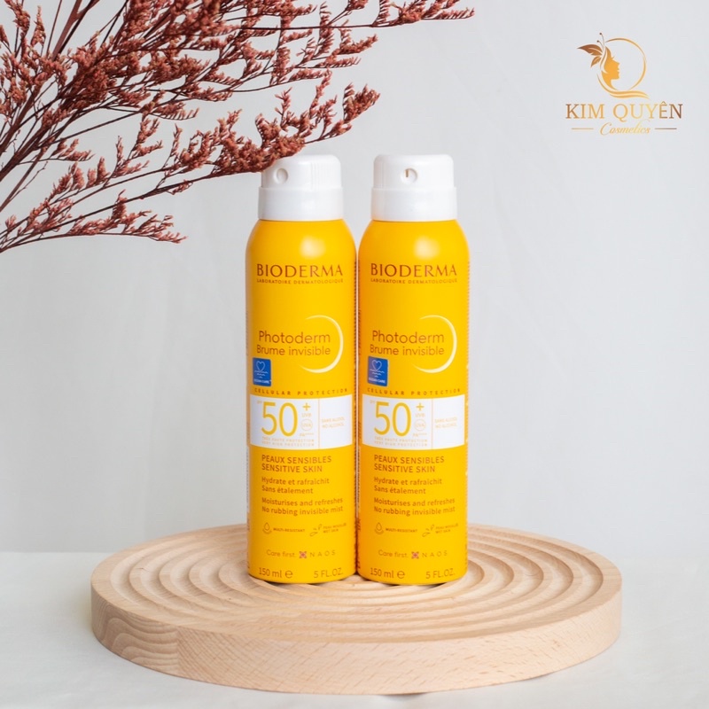 Xịt chống nắng Bioderma Photoderm Max Brume Solaire SPF 50+ [ 150ml ]