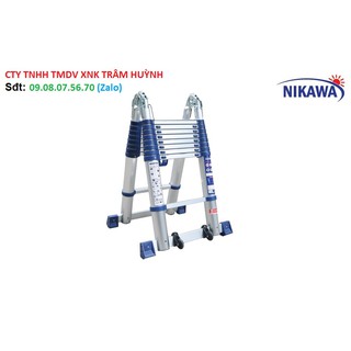 Thang nhôm rút đôi nikawa nk-56ai-pri