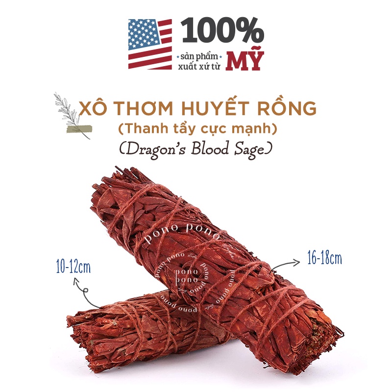 Xô Thơm Huyết Rồng  | Thanh tẩy cực mạnh | Dùng thanh tẩy không gian, nhà mới, cửa hành kinh doanh