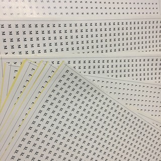 Decal Size, Decal Số Dán Sản Phẩm Hàng Có Sẵn