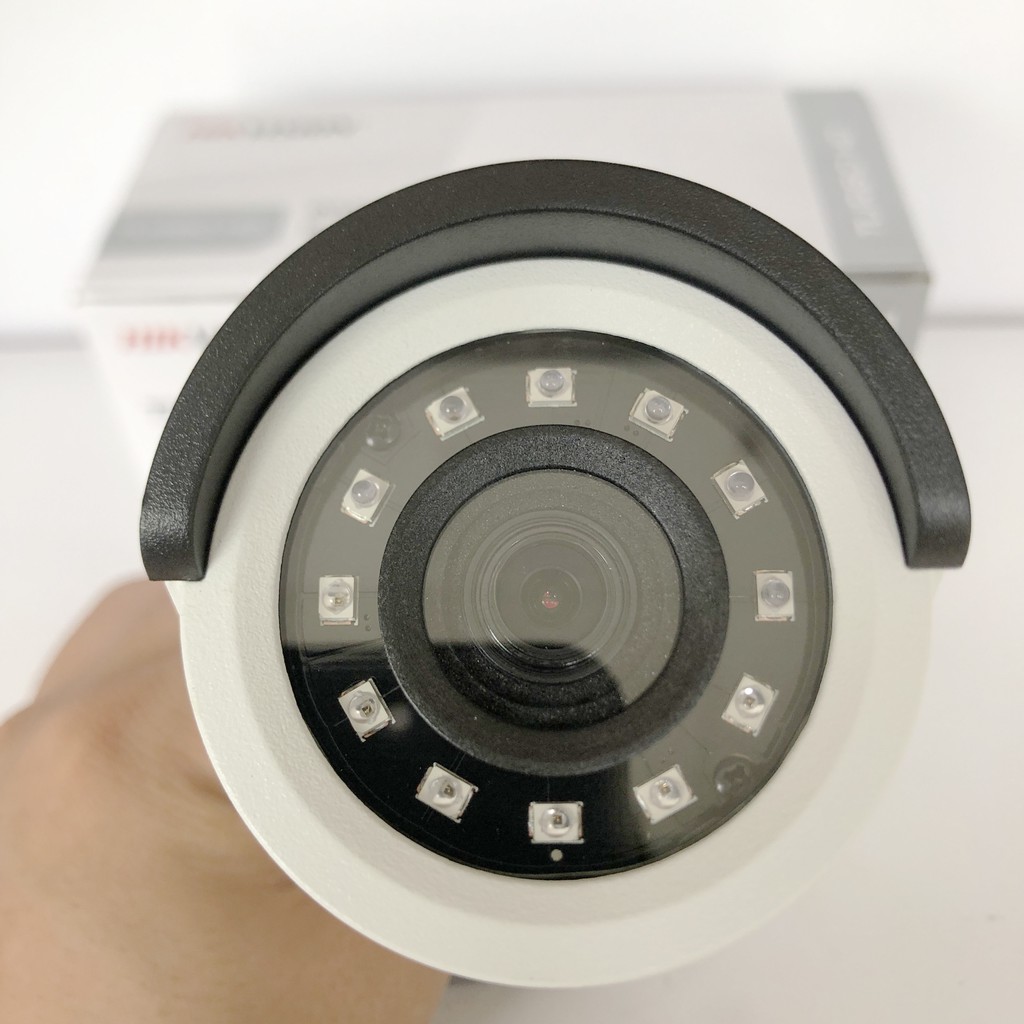 Camera Hikvision 16B2 -IF HD -TVI 2 MP (Vỏ Săt ) hồng ngoại 20m, chống ngược sáng , dùng lắp đầu ghi hình - BH 24 THÁNG