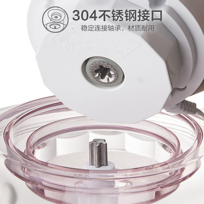 MÁY XAY THỊT 2L BEAR CHÍNH HÃNG MÀU HỒNG BẢO HÀNH 6 THÁNG