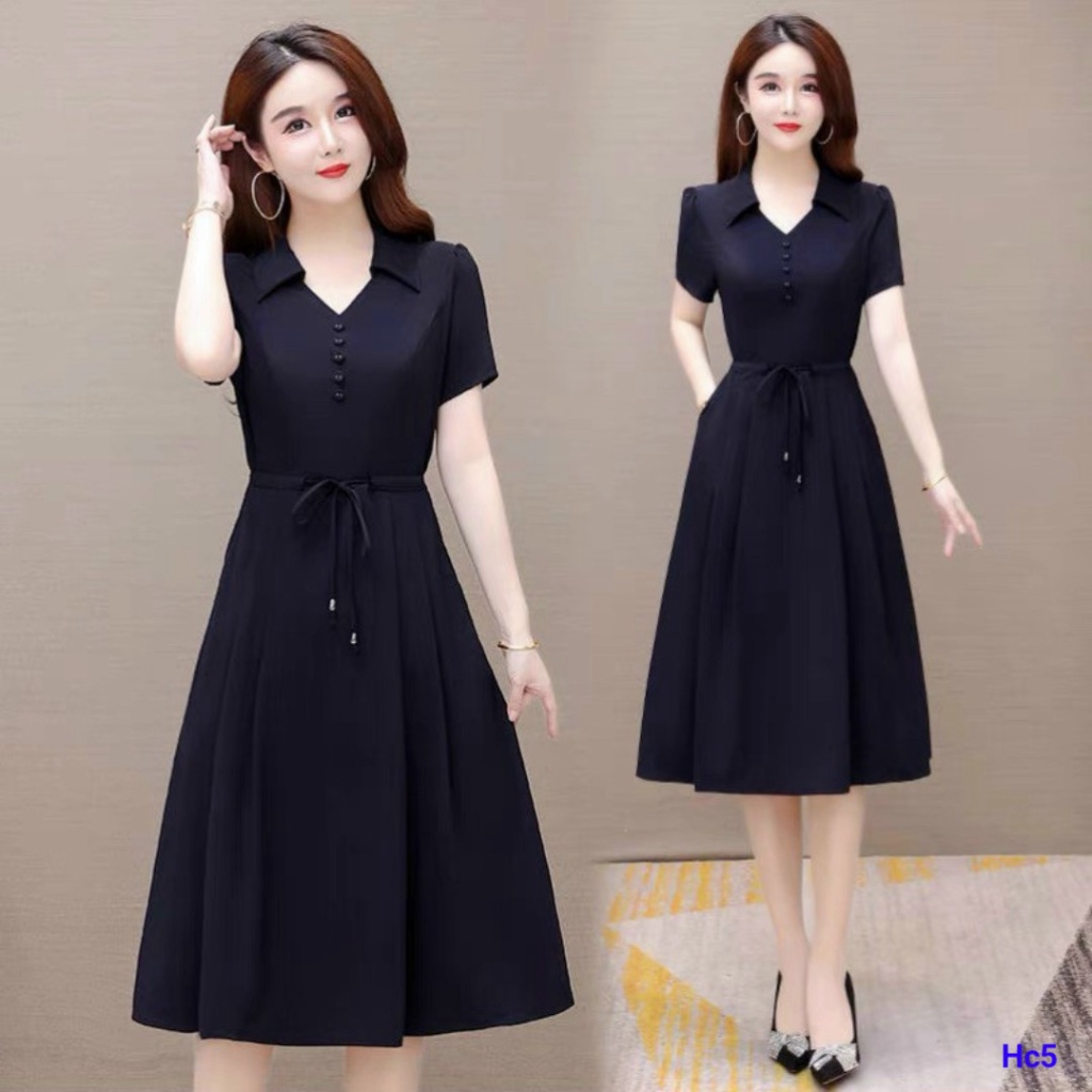 ĐẦM SUÔNG DÁNG A/ CỔ TIM/ FORM CỨNG, SANG TRỌNG QUÝ PHÁI, PHỐI ĐỒ ĐI LÀM/ DỰ TIỆC/ ĐI CHƠI, ĐỦ SIZE UP SHOP HHP