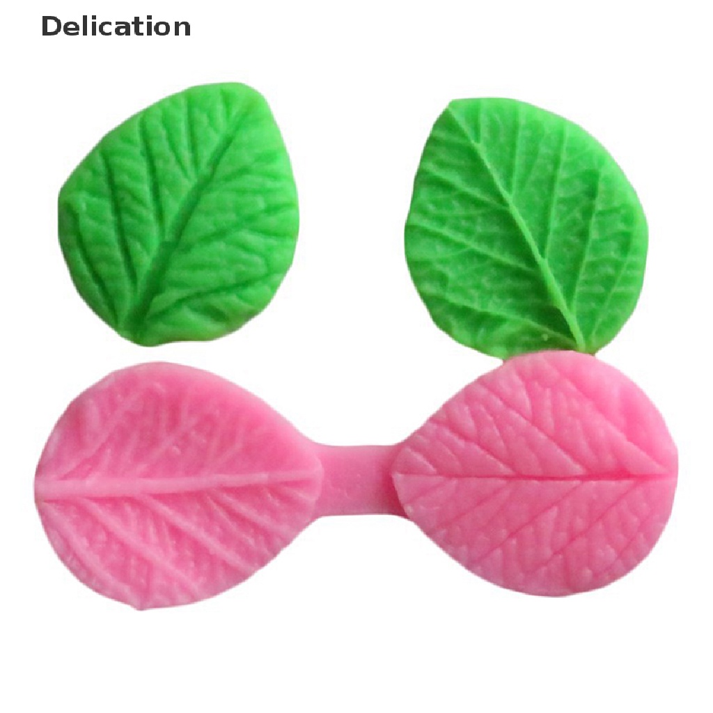 Khuôn silicone làm bánh hình chiếc lá độc đáo