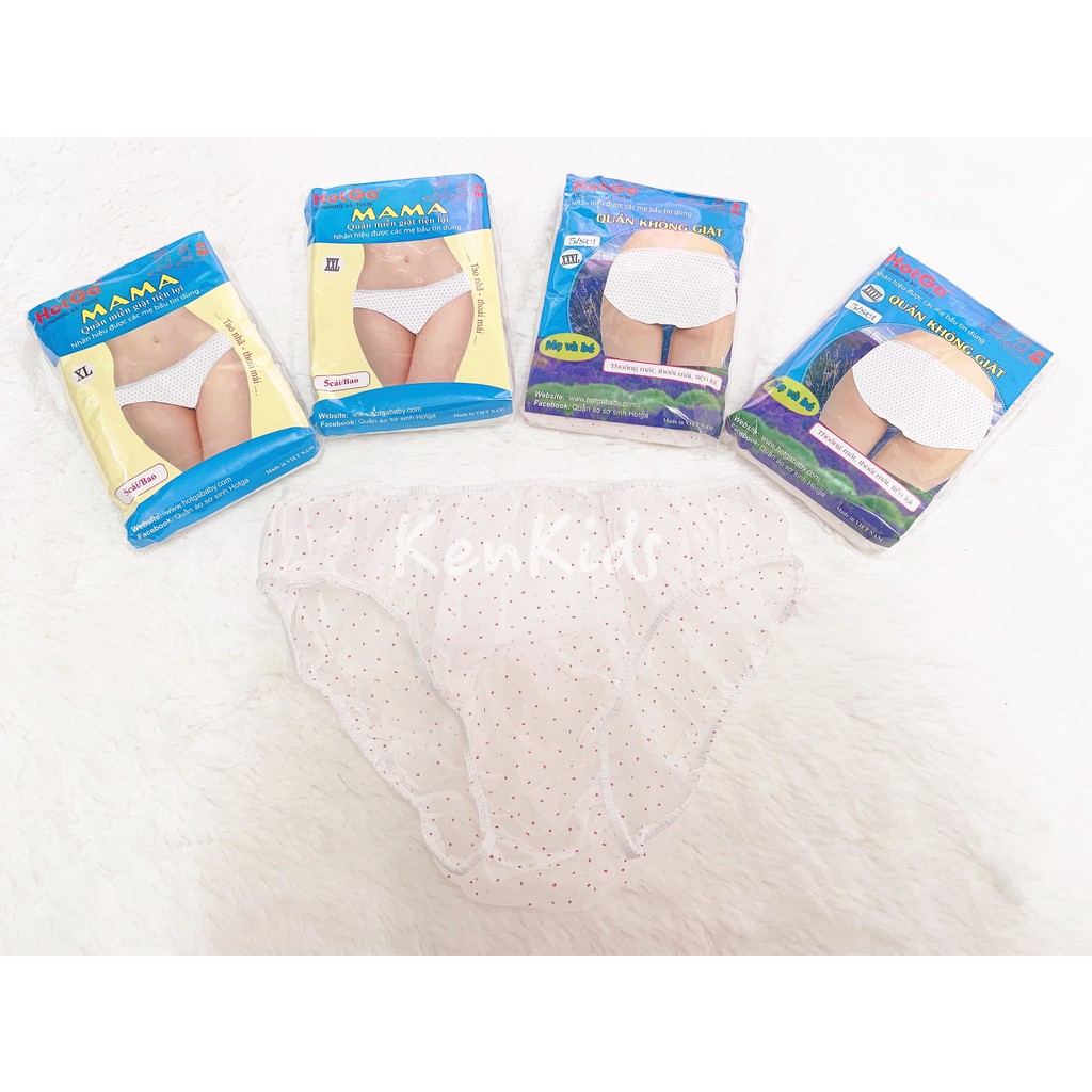 Quần lót giấy cao cấp HotGa (XL, 3XL, 4XL) - gói 5 cái