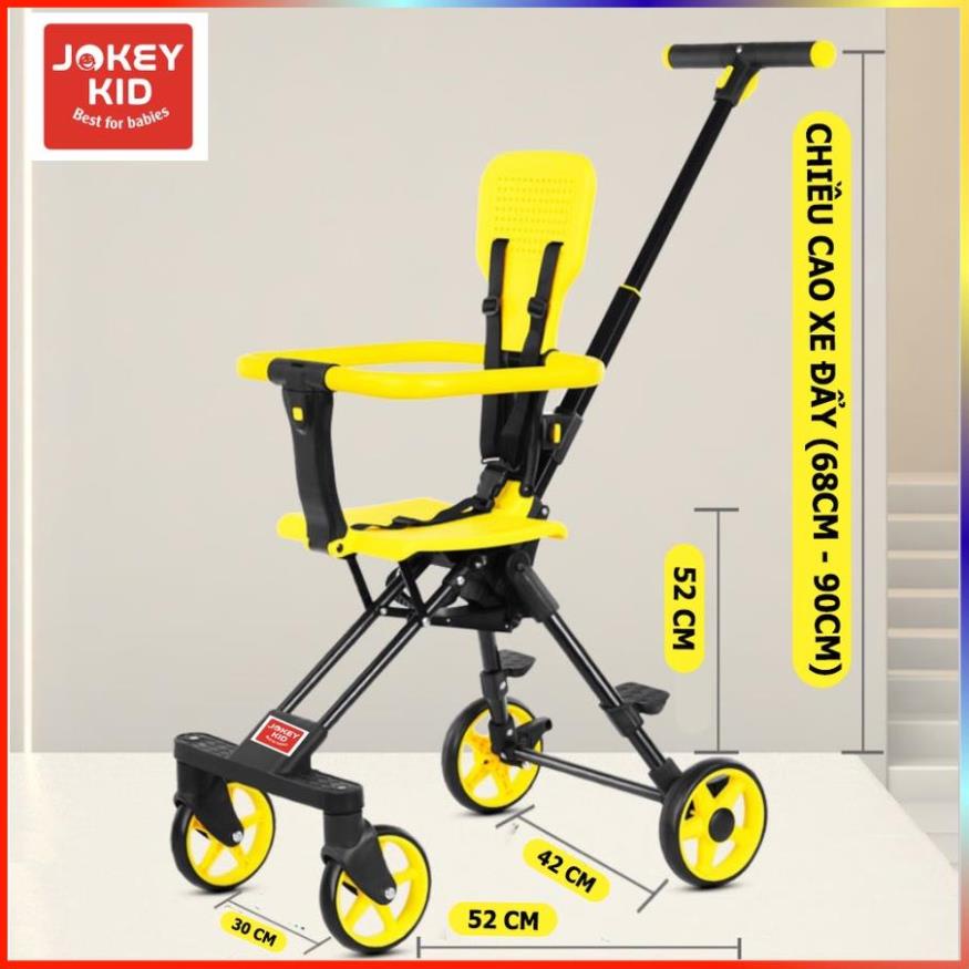 Xe đẩy gấp gọn cao cấp cho bé Jokey J5, Xe đẩy em bé đi du lịch siêu gọn nhẹ - Bảo Hành 12 tháng