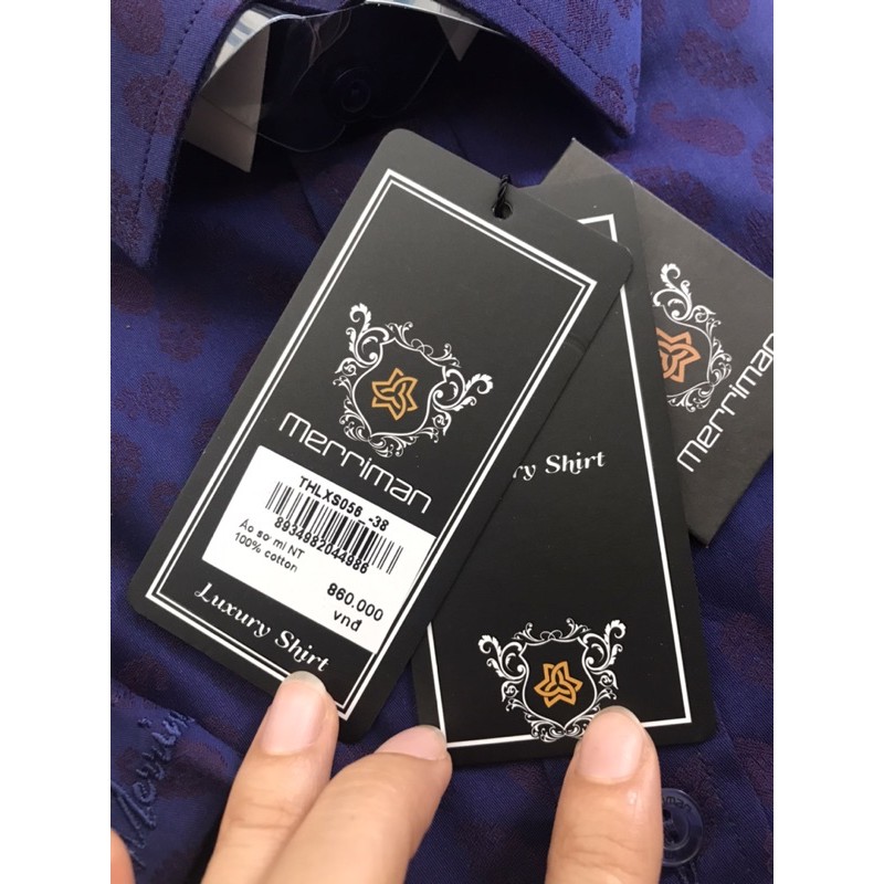 Somi Ngắn tay cao cấp LUXURY của MERRIMAN SALE 50%