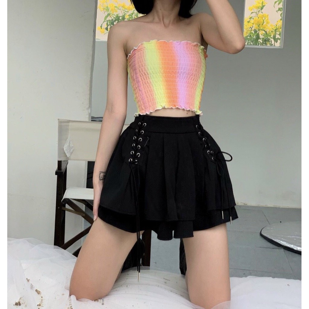 áo ống nhúm xinh màu loang mẫu hot-Colory | BigBuy360 - bigbuy360.vn