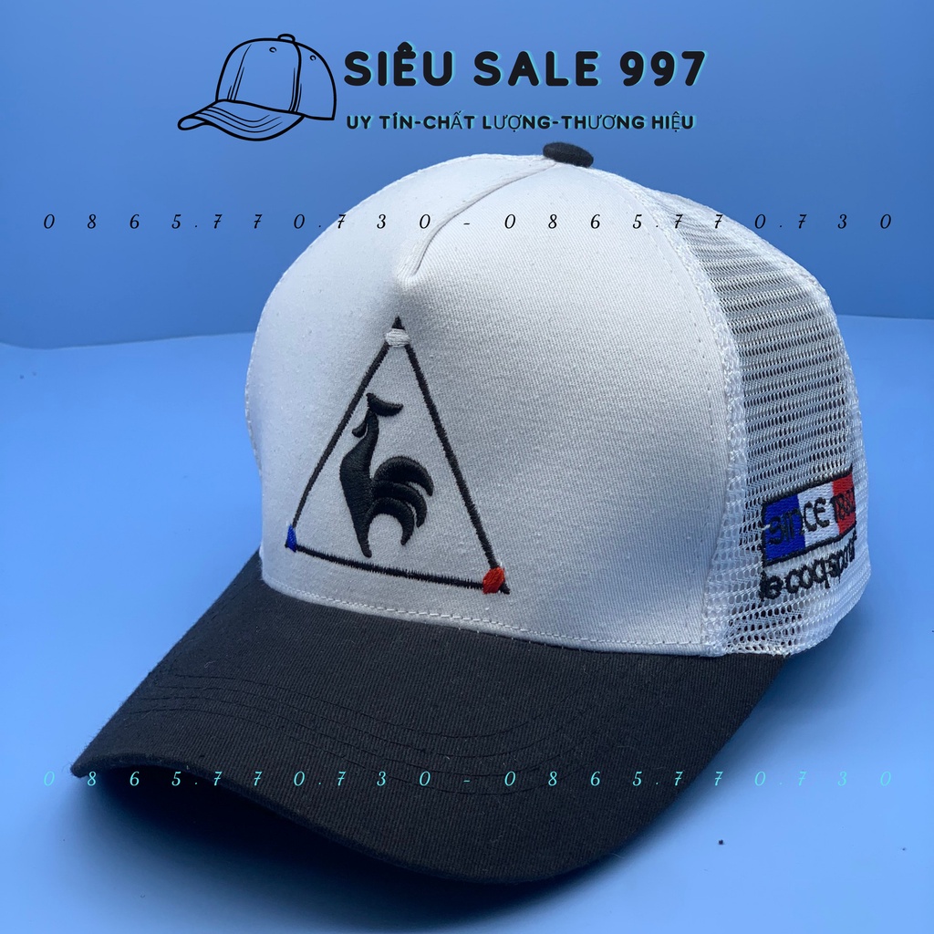 NÓN KẾT GÀ PHÁP 3 MÀU LOGO TAM GIÁC HÀNG ĐẸP FORM CHUẨN THỜI TRANG NAM NỮ