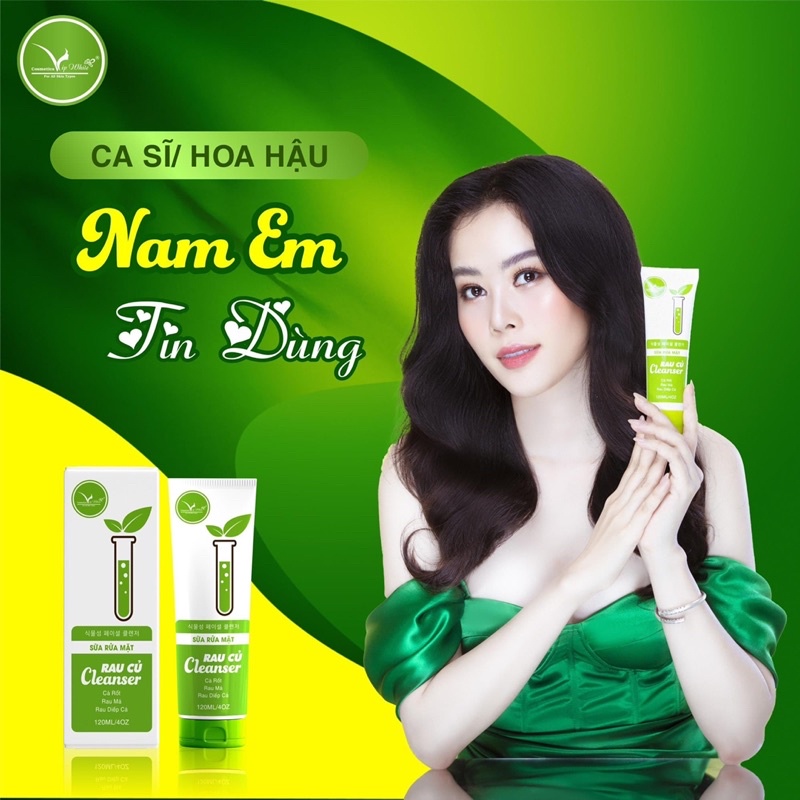 Sữa Rửa Mặt Rau Củ Hàn Quốc Vip White