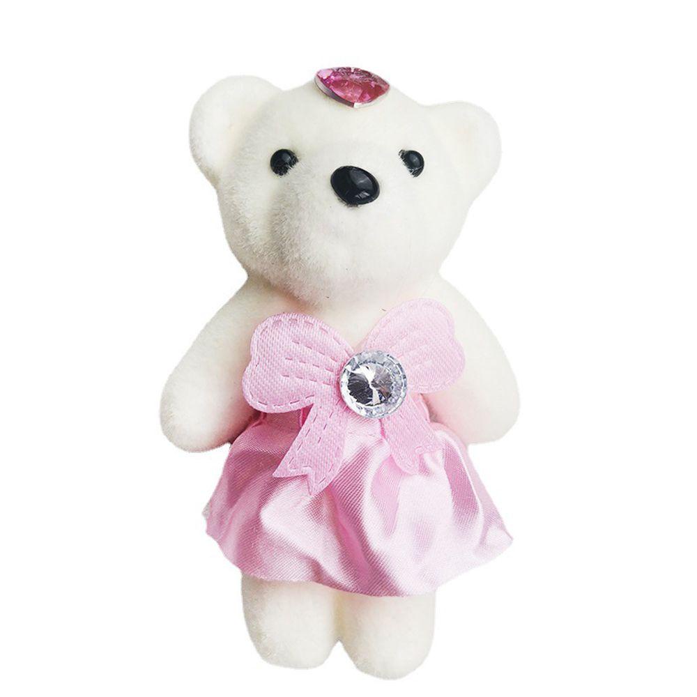 Set 10 Gấu Teddy Nhồi Bông Bằng Xốp Cứng Trang Trí Valentine