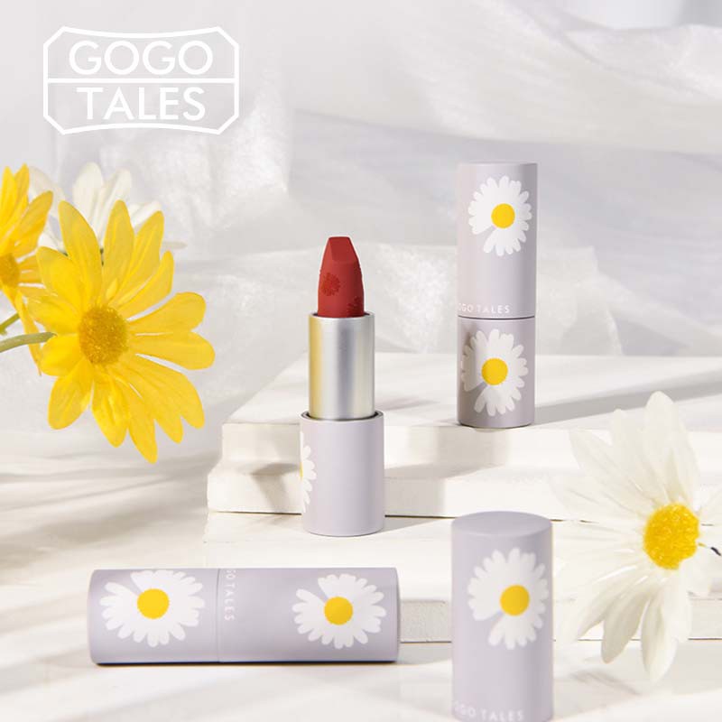 Son thỏi hoa cúc GOGO TALES mềm môi Heartbeat Soft Mist Lipstick GT185