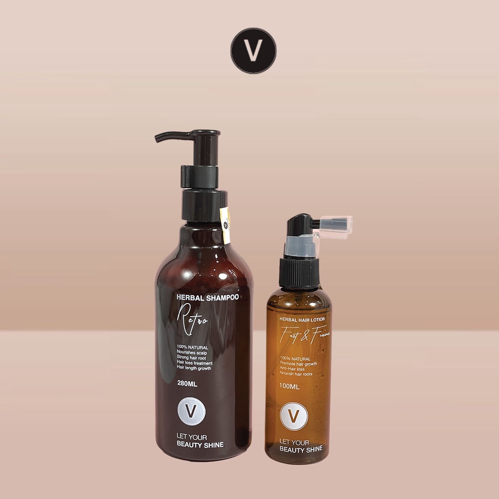 Combo Gội Xịt Hết Ngứa Và Bết Dầu, Giảm Rụng Tóc, Tóc Mọc, Tóc Dày Dặn COMBO 4 VyvyHaircare 380ml