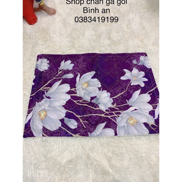 VỎ GỐI COTTON TRẦN BÔNG, CHẤT LIỆU COTTON POLY THOÁNG MÁT