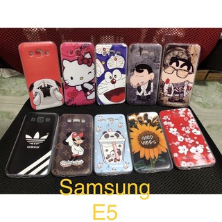 Ốp samsung E5 dẻo in hình kute