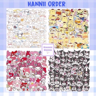 Set 50 tấm sticker Sanrio Cinnamoroll