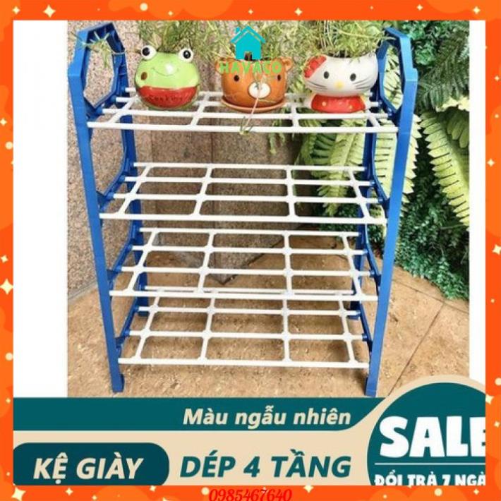 Kệ để giày, dép (4 TẦNG) bằng nhựa tiện dụng