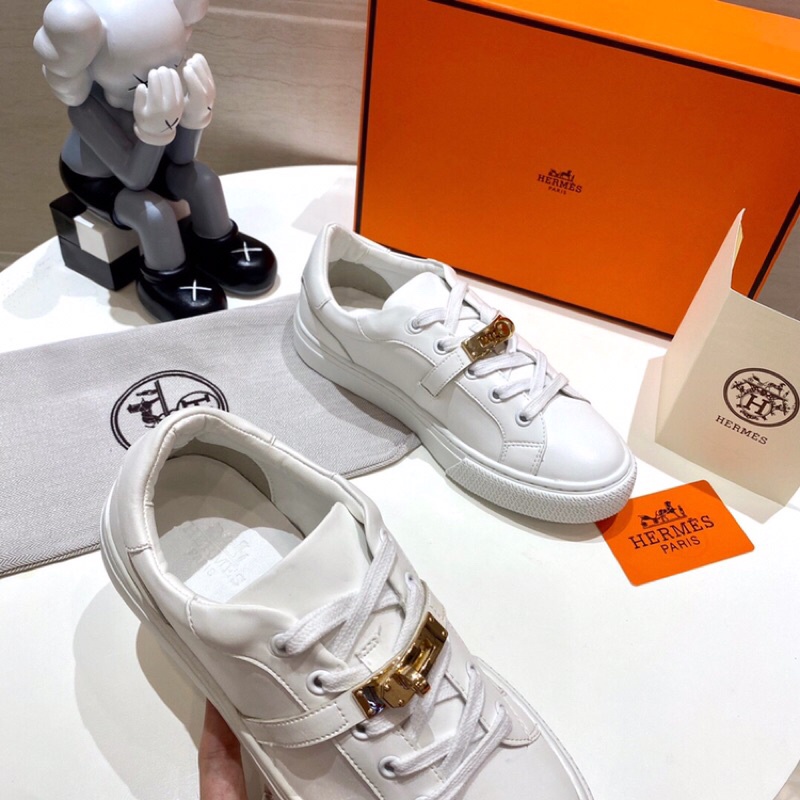 Giày trắng Hermes 2021 mới thu đông giới hạn cao nhất