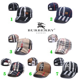 Burberry Hat Check Mũ Peak Cap Sun Hat Baseball Cap