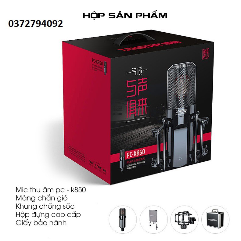 Mic thu âm Takstar PC-K850