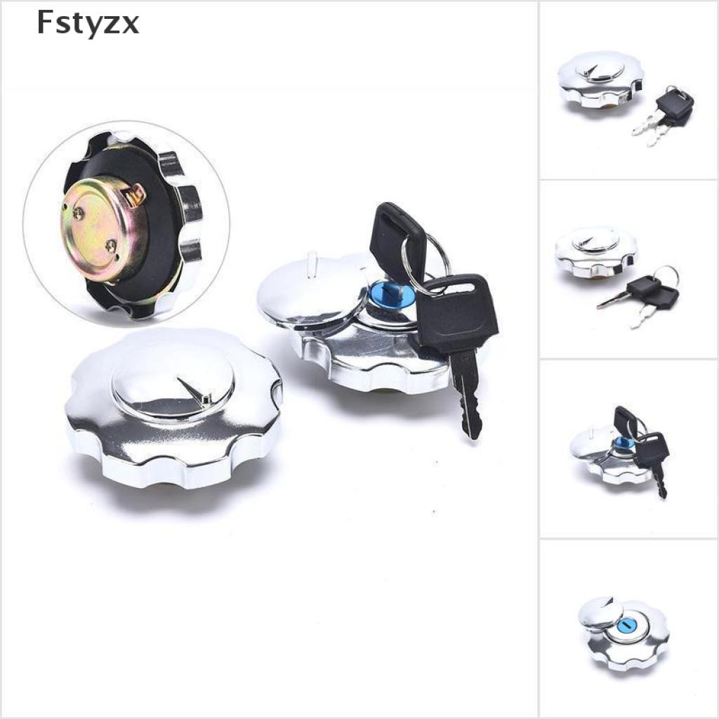1 Nắp đậy bình xăng màu bạc cho xe máy Honda CG125
