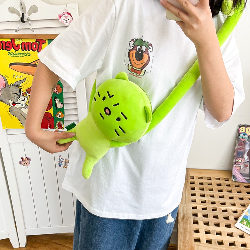 Túi Đeo Vai Hình Mèo Dễ Thương