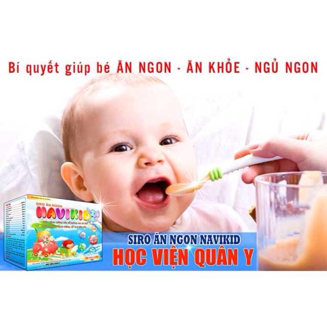 Siro ăn ngon Navikid - Học Viện Quân Y