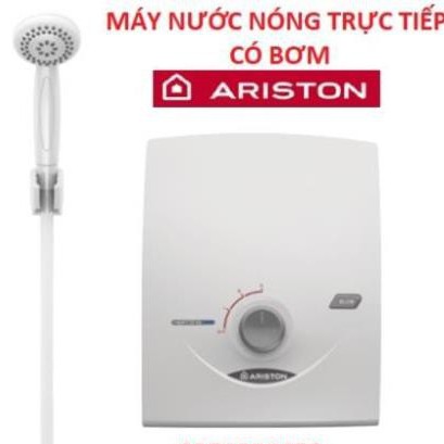 Máy nước nóng trực tiếp có bơm Ariston SB35PE-VN, bảo hành chính hãng 2 năm