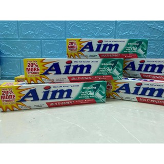 [USA] KEM ĐÁNH RĂNG AIM CAVITY, WHITENING 5.5OZ (156G)
