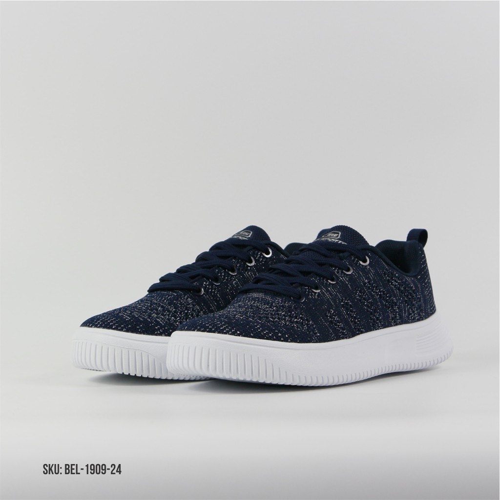 [Mã FASHIONMALLT4 giảm 15% đơn 150k] Giày Sneakers Nữ BELSPORTS 190924 (Navy)