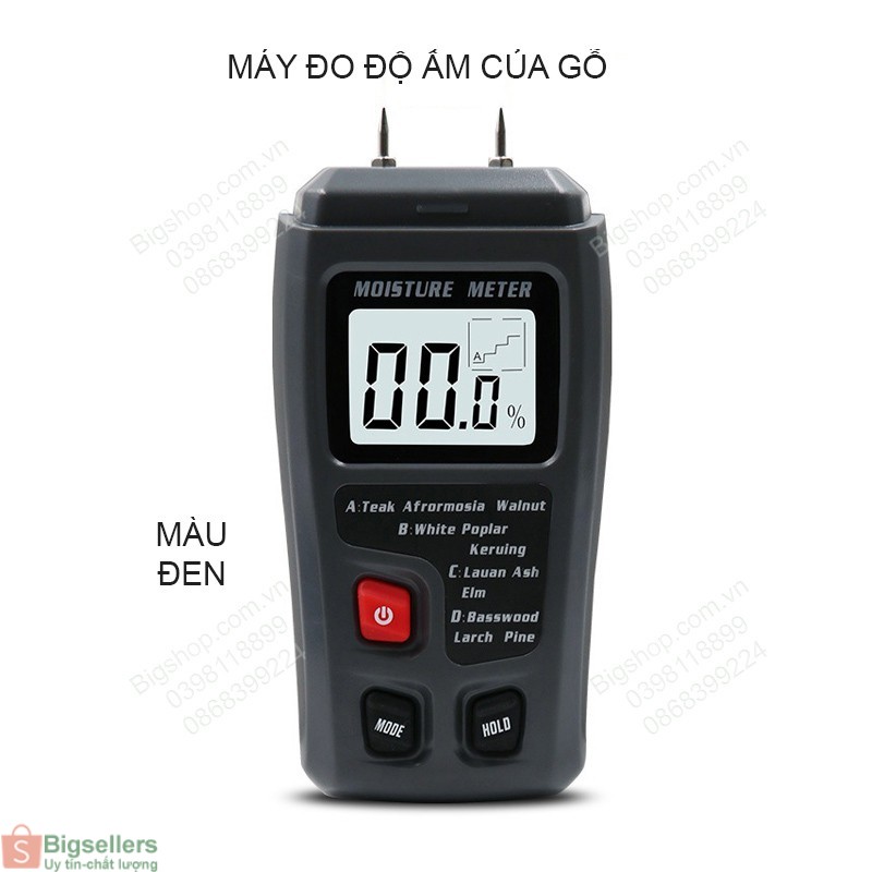 Máy đo độ ẩm tổ yến, gỗ, đo độ ẩm sàn gỗ, đo độ ẩm thùng carton, đo độ ẩm tường