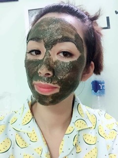 Bột hà diệp lục