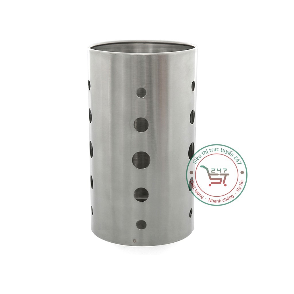 Ống đựng muỗng đũa inox bền đẹp sáng bóng