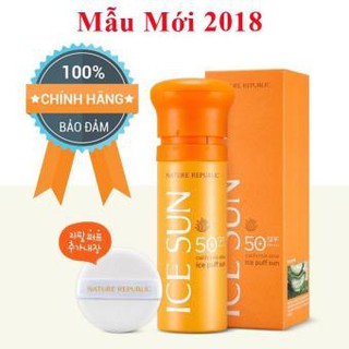Kem Chống Nắng Ice Sun Nature Republic Mới 2018 - Hàng Chính Hãng 100%